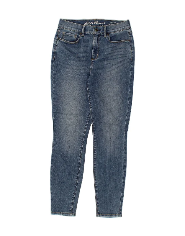 EDDIE BAUER Womens Voyager High Rise Skinny Jeans US 6 Medium W28 L28 Blue Classic Black Denim Jeans EDDIE BAUER Womens Voyager High Rise Skinny Jeans US 6 Medium W28 L28 Blue Classic Black Denim Jeans