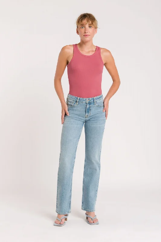 Emiko Sander Jeans Super Light Casual Wide-Legged Denim Jeans