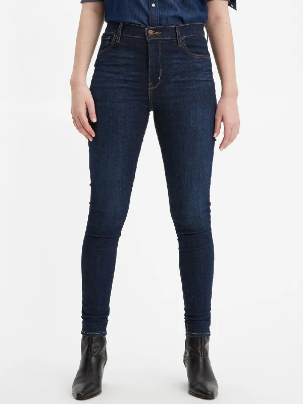 720 High Rise Skinny Fit Jeans Trendy Low-Rise Slim Jeans