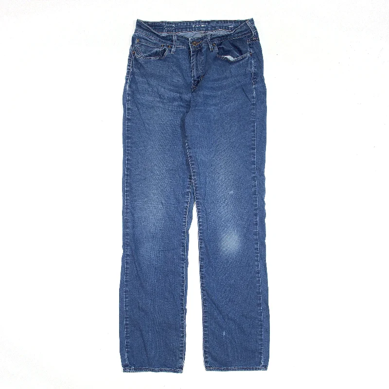 LEVI'S Demi Curve Blue Denim Regular Straight Jeans Womens W27 L31 Stylish Stone-Wash Denim Jeans LEVI'S Demi Curve Blue Denim Regular Straight Jeans Womens W27 L31 Stylish Stone-Wash Denim Jeans