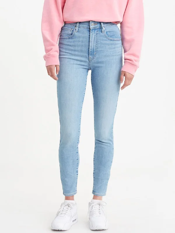 Mile Extra High Rise Super Skinny Fit Jeans Trendy Skinny High-Waist Jeans