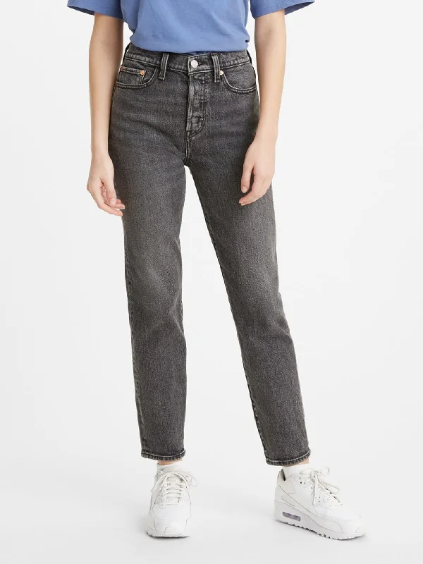 Wedgie Icon High Rise Tapered Straight Fit Jeans Fashionable Mom Jeans