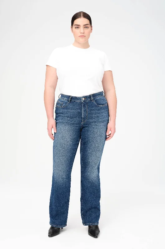 RFD PLUS - STRAIGHT JEANS | GOOD TIMES Casual Loose Fit Jeans