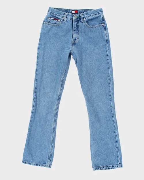 Vintage Tommy Hilfiger Jeans - W28 L30 Trendy Wide-Legged High-Waist Jeans