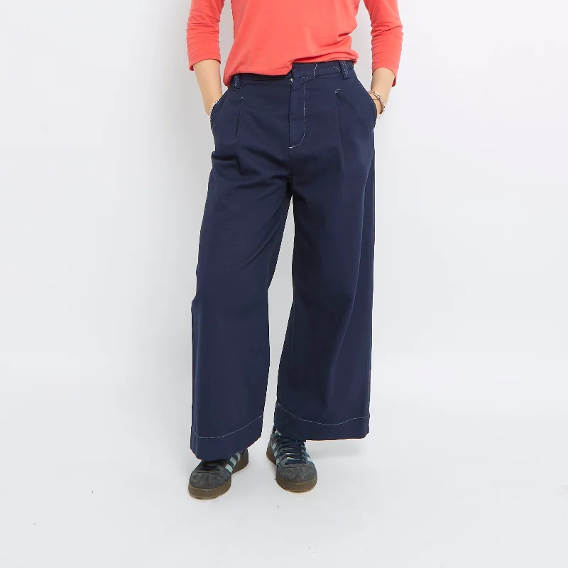 Wide Leg Tailored Jeans - UK 8 Elegant Skinny Leg Jeans