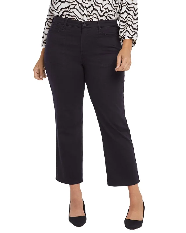 NYDJ Plus Relaxed Piper Ankle Cut Jean Fashionable Distressed Jeans