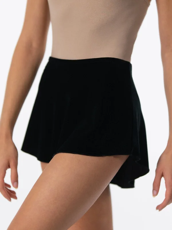 Autumn Glow Pull-On Skirt spandex blend skirt