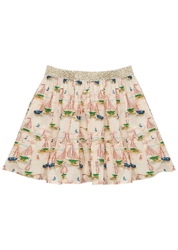 Bohamas Skirt- The Regatta chiffon skirt airy