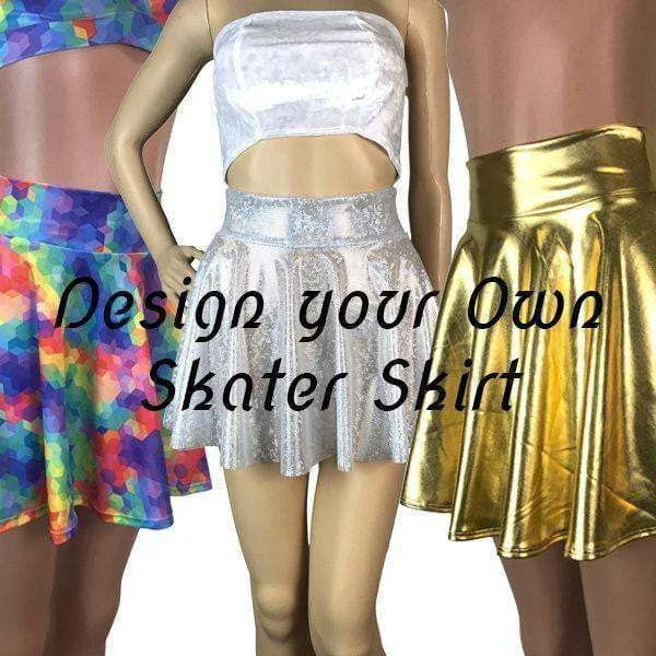 DESIGN YOUR OWN Skater Skirt mini skirt trendy