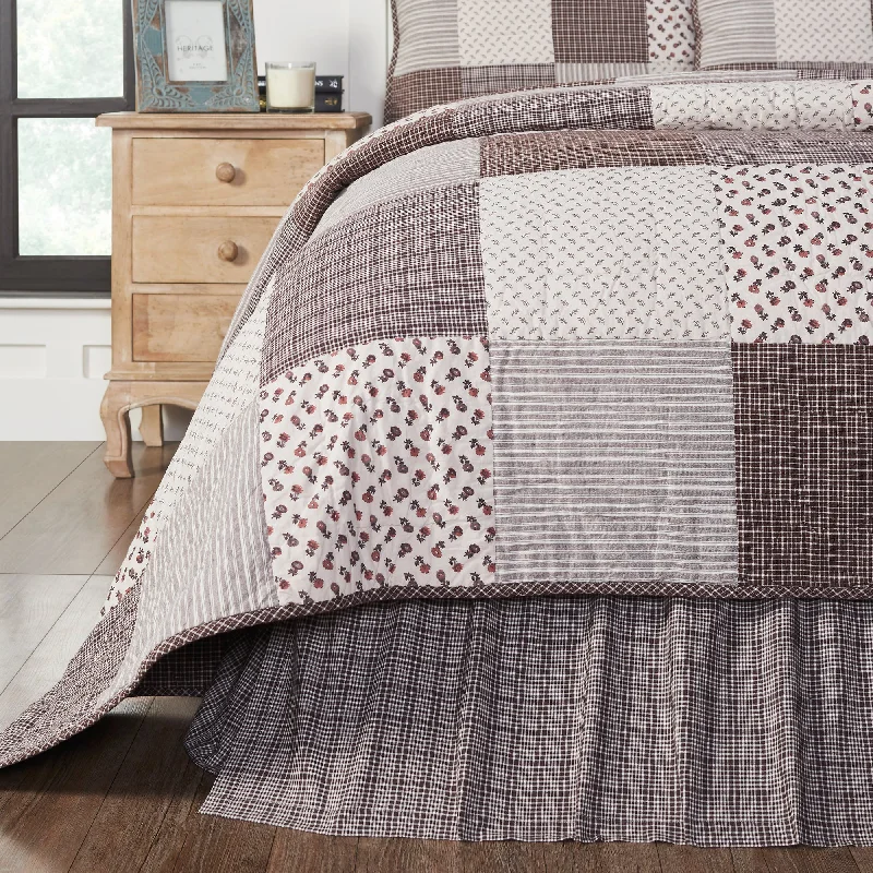 Florette King Bed Skirt 78x80x16 VHC Brands tulle skirt dreamy