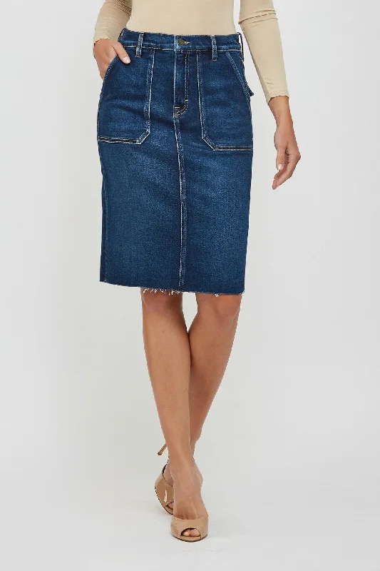High Waisted Skirt Dark lace skirt intricate