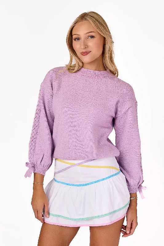 Juniper Multi Trim Skirt silk skirt sleek