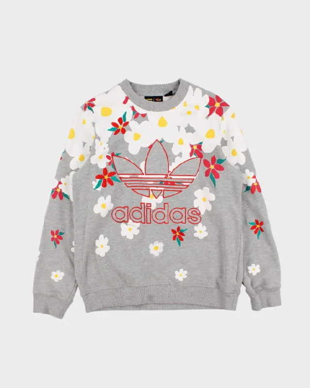Pharell Williams x Adidas Daisy Sweatshirt - M Hoodie with Lining Warm Insulated
