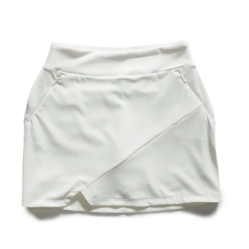 Radmor Yesler Skort - Snow White lace skirt intricate