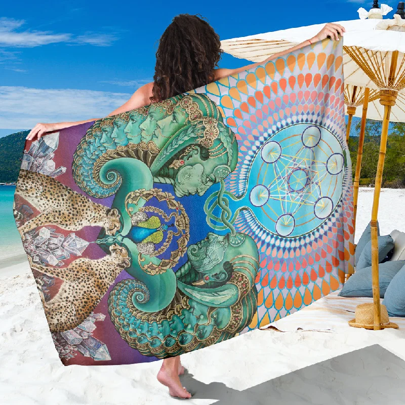 Reflection Reaction - Sarong lace skirt romantic