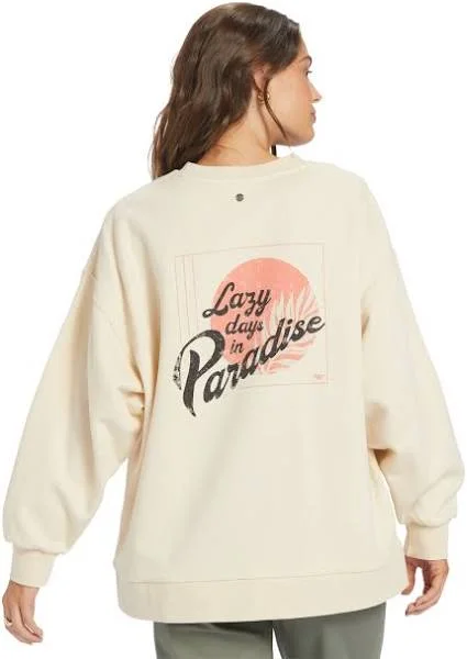 ROXY Morning Hike Womens Sweatshirt Hoodie with Turtle Neck Cozy Winter