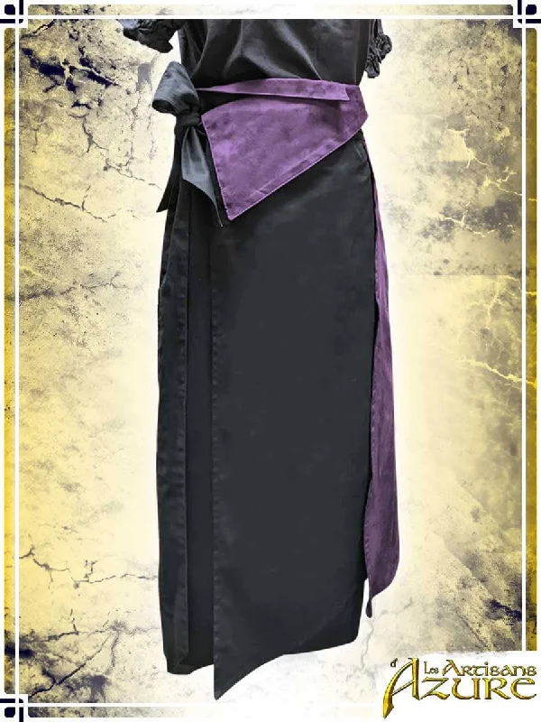 Sentinel overskirt satin skirt smooth