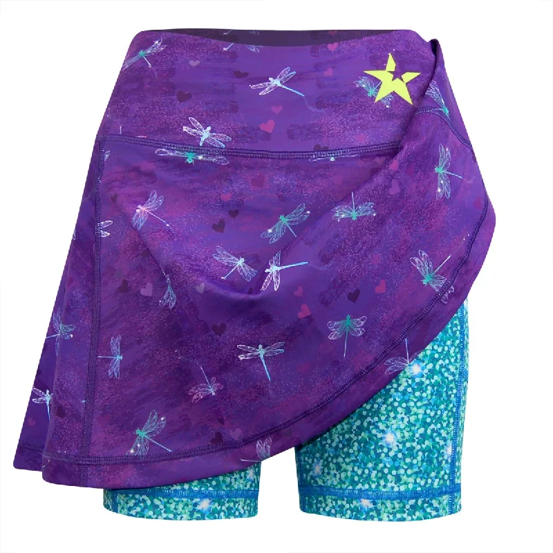 Skort | Dragonfly denim skirt durable