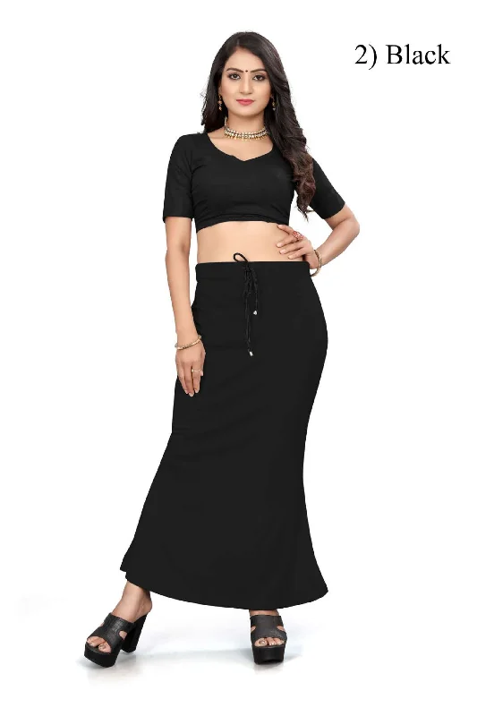 Stretchable Shapewear Petticoat (Underskirt) leather skirt bold