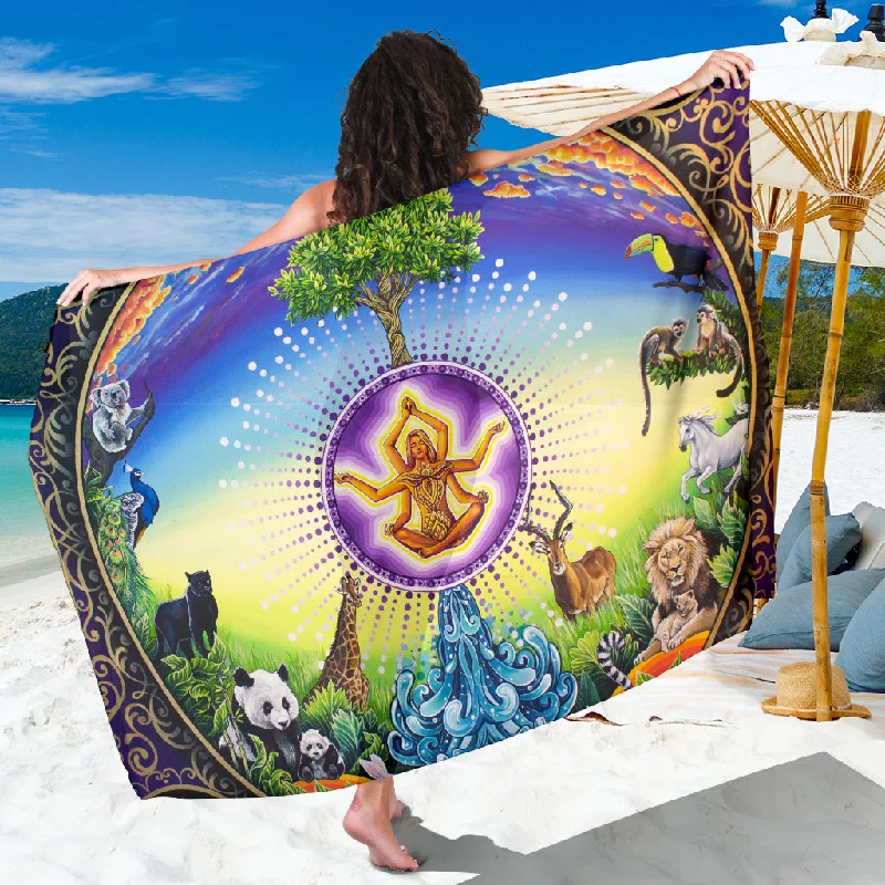 Universe & I - Sarong corduroy skirt cozy