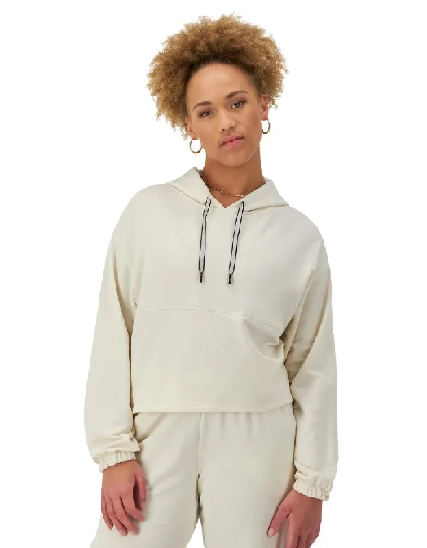 Champion W Soft Touch Sweats Hoody Hoodie with Ribbed Hem Stretchable Secure
