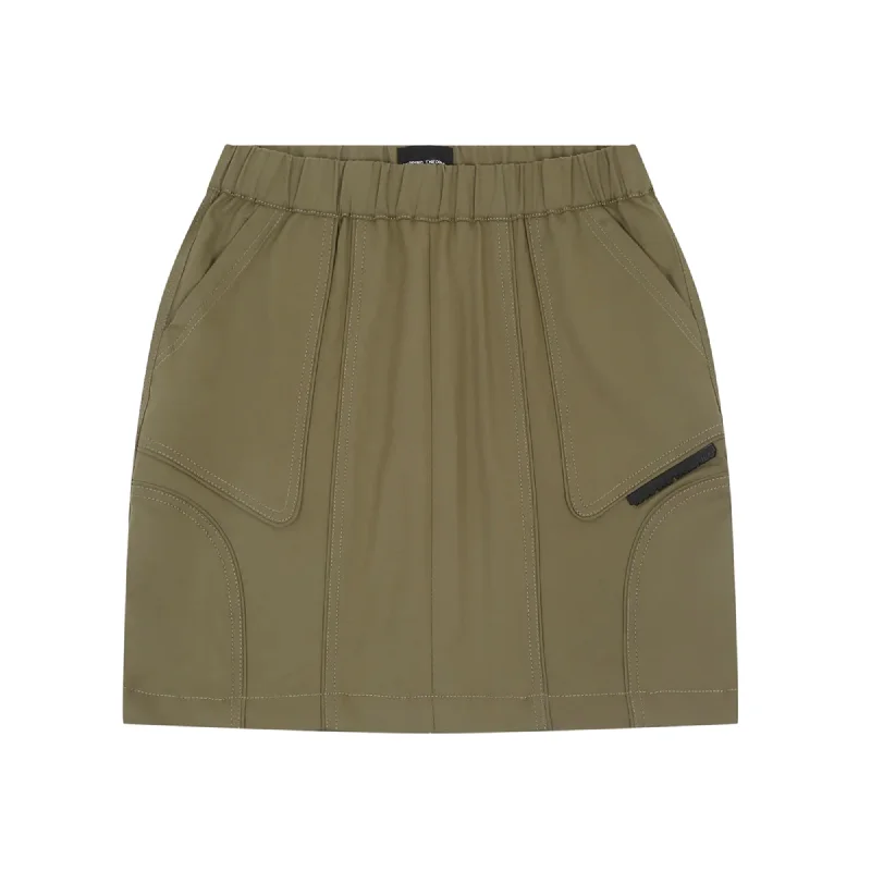WARPED PANEL SKIRT athletic skirt fit